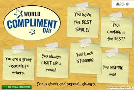 Banners World Compliment Day March 1 Worldcomplimentday Compliments Day Family Learning Activities