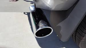 Depends if you decide to cut or leave the flared portion at the end. Exhaust Tips For Stock 2017 Toyota Tundra Forum