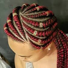 All back hairstyle is the easiest nigerian hairstyle and is popular among black women around the world. Ghana Weaving All Back Styles African Hairstyles For Ladies Maboplus Ghana Braids Hairstyles Braided Hairstyles African Hair Braiding Styles