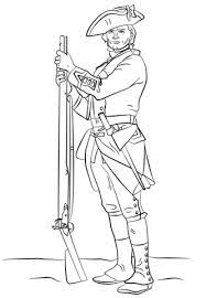 British Revolutionary War Soldier Coloring Page Flag Coloring Pages Soldier Drawing American Flag Coloring Page