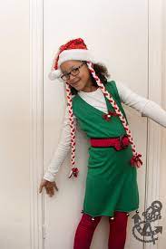 Last Minute Christmas Elf Costume Santa Helper Outfit For Girls Coffee Vanilla Christmas Elf Costume Diy Christmas Elf Costume Diy Christmas Elves