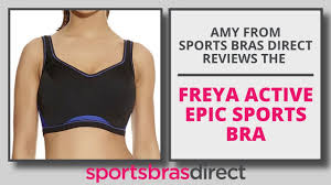 Freya sports bras are perfect for active women on the move in search of high performance sports bras they can depend on to provide a little more support. Review Of The Freya Active Epic Underwired Crop Top Sports Bra Youtube