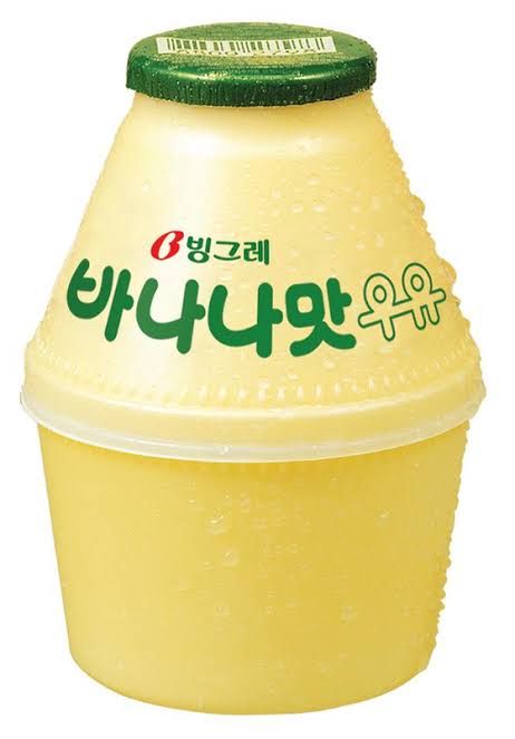 구슬아이스크림 바나나맛우유 — 편의점 원조 라떼