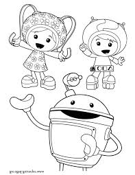 Free printable team umizoomi coloring page for kids. Team Umizoomi Coloring Pages E Coloring Home