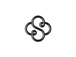 S Knot Cross Monogram Logo Design S Logo Design Hotel Logo Design