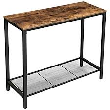 Vasagle Indestic Console Table Sofa Table Entryway Tabl Https Www Amazon Com Dp B07twltlbb Ref C Entryway Tables Industrial Console Tables Console Table
