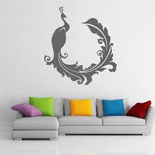 A wide variety of peacock wall decor options are available to you, such as plastic type, fabric type. Peacock Wall Stickers For Wall Bedroom Peacock Sticker Decor Peacock Mural Designs Peacock Mural Bird Design Bird Wall Decor G13 Wall Stickers Aliexpress