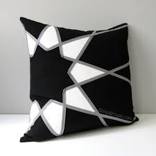 Black And White Geometric Outdoor Pillows Art Deco Pillow Cover Decorative Black White Outdoor Pillow Cover Modern Geometric Pillow Cover Grey Pillow Cover Sunburst Mazizmuse Grey Pillow Covers Pillow Covers Outdoor Pillow Covers
