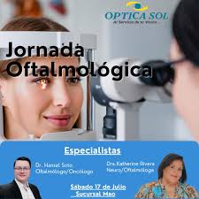 ES HOY!!!! NUESTRA GRAN JORNADA OFTALMOLÓGICA!! 🎉 HOY SÁBADO 17 DE JULIO,  EN MAO, estamos en la calle Máximo Cabral casi esquina independencia, en la  plaza la tertulia. TE ESPERAMOS 🤗 CONTAMOS