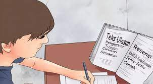 Teks ulasan adalah salah satu teks yang berisi peringkat, ulasan, atau bisa juga ulasan dari suatu karya seperti lagu, buku, film, dan lain sebagainya. Ciri Ciri Teks Ulasan Pengertian Contoh Tujuan Struktur Dan Kaidahnya Lengkap Tutorialbahasainggris Co Id