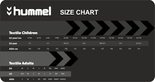 Hummel Soccer Jersey Size Chart Best Picture Of Chart