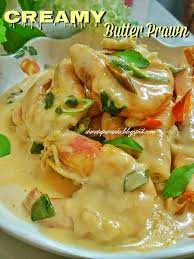 Malah resepi pun takde la remeh sangat. Dari Dapur Aida Creamy Butter Prawn