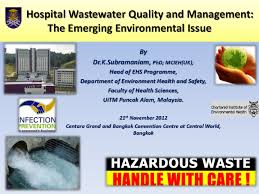 Sep 24, 2020 · in malaysia, scheduled waste related to hazardous, clinical or biomedical waste is categorized into a few categories according to its contents ( department of environment, 2009). Pdf Hospital Wastewater Quality And Management The Emerging Environmental Issue Dr Subramaniam Karuppannan Academia Edu