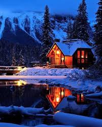 Cozy Winter Mountain Lodge Cabins In The Woods Winter Cabin Snow Cabin