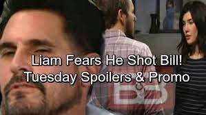 The bold and the beautiful spoilers: The Bold And The Beautiful Spoilers Tuesday March 27 Liam S Memory Returns Fears He Shot Bill Steffy Begs For Help Bold And The Beautiful Be Bold Fear