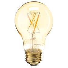 Most led lamps use less electricity than other lamps, generate less heat, and last a long time. Luminus Filament Led Bulb 4 5w A19 Warm White Plf1142 Rona