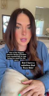 One of the most common interior design mistakes I see ALL THE TIME! But I  have a solution for you! #interiordesignmistake #rugsize #rugsizing  #interiordesignhelp #interiordesigntricks ...