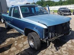 salvage certificate 1992 gmc sierra club cab 5 0l for sale in memphis tn 42443570 a better bid car auctions
