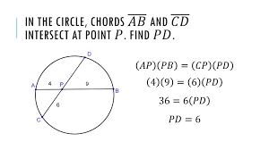 Cos θ = b 2 r Determining Chord Length Ppt Download