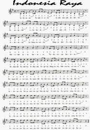 Pin By Nur Syamsuria On Ria Lagu Kebangsaan Pianika Not Musik