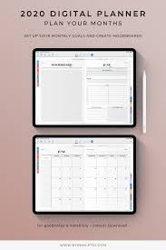 Digital Planner 2021 Ipad Planner Goodnotes Notability Planner Tablet Planner Goodnotes Template Weekly Noteshelf Planner In 2020 Digital Planner Ipad Pro Digital Calendar