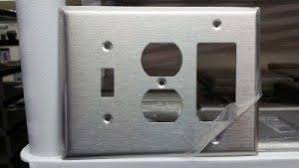 * stainless steel metal switch plate covers eco friendly printed designs the surface is flat semi gloss. Wall Outlet Covers For Stainless Steel Outlets And Switches