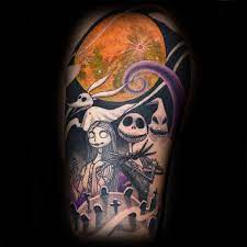 Top 95 Nightmare Before Christmas Tattoo Ideas 2021 Guide Half Sleeve Tattoos Designs Sleeve Tattoos Half Sleeve Tattoo