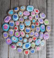 Steine Bemalen Glucksteine Schutzengel Steine Bemalen Stone Drawing Steinmalerei