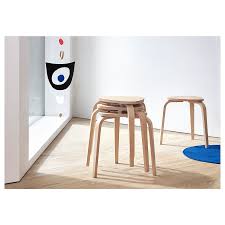 Kyrre Stool Birch Ikea In 2020 Stool Ikea Extra Seating