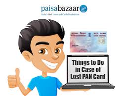 Pan Card Lost Know Process To Apply Online For Lost Pan Card
