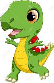 Cute Baby Dinosaur Cartoon Royalty Free Cliparts Vetores E Ilustracoes Stock Image 31293173