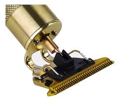 Máquina Profissional de Cortar Cabelo, Barbear, Aparar Recarregável Dragon  Dourado sem fio