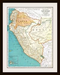 Jika kamu sedang mencari ecuador peru map, maka anda berada di halaman yang tepat. Antique Map Peru Ecuador And Colombia 1930 S Map Page Buy 3 Maps Get 1 Free Ecuador Map Map South America Map