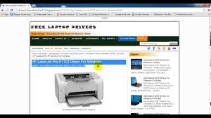 The 64bit hp laserjet pro p1108 printer driver has been added below and you will note that it uses the same driver as the laserjet pro p1560 printer also listed on this website. Hp Laserjet Pro P1102 Driver For Windows Youtube