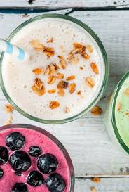 1/4 cup each 100 percent pineapple juice, orange juice, and. 35 Healthy Breakfast Smoothie Recipes For All Day Energy In 2020