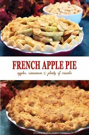 French Apple Pie Recipe French Apple Pies Easy Pie Recipes Apple Recipes