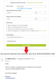 What is the difference between a token. Get Cryptocurrency Price Alerts Through These 5 Free Websites