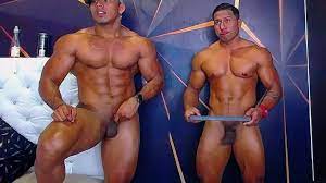 Muscle Friends Nude Together - ThisVid.com