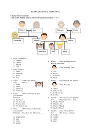 Soal ujian sekolah ips kelas 6 by degest. Kumpulan Soal Bahasa Inggris Kelas 4 Worksheet