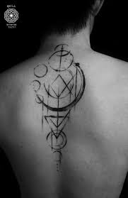 If you're looking for a rad font to go along with your cross tattoo, check our this curated collection: 50 Sacred Geometric Tattoo Designs 2021 Abstract Shape Style Ideas