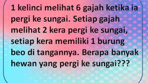 Semoga berhasil :) jawaban diperbarui: Jawaban 1 Kelinci Melihat 6 Gajah Ulasmedia Com