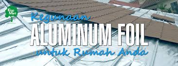 Untuk mengusir radiasi panas dari loteng, kamu bisa membuat rongga di bawah atap. 4 Fungsi Aluminium Foil Atap Rumah Serta Jenis Jenisnya
