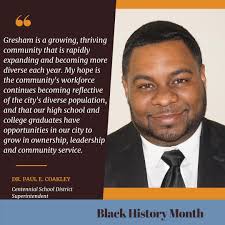 Meet Dr. Paul Coakley! “I have the pleasure of serving as Superintendent of  the Centennial School District. I grew up in this community, and appreciate  its strong traditions, growing opportunities and its