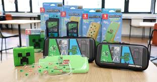 The story of the game genie, the cheat devi. Max Games Releases Minecraft Themed Nintendo Switch Accessories In Japan Happy Gamer