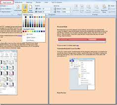 This video illustrates how to quickly change the background color in word. Insert Image Background Colors In Word 2010