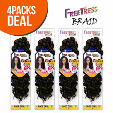 100% human hair braiding hair afro kinky curly bulk hair for braiding. Pixel Braid 12 Freetress Synthetic Bulk Crochet Braiding Hair For Sale Online Ebay