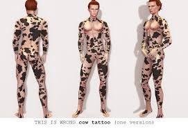 Let's get mischievous with some loki tattoos. Second Life Marketplace This Is Wrong Cow Tattoo Signature Slink Adam Tmp