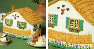 We are on various social media sites as eden cottage yarns so do look us up, and we have a facebook group called the ecy garden if you'd like to come and join our little community. Charming Cottage Knitted Tea Cosy Free Knitting Pattern