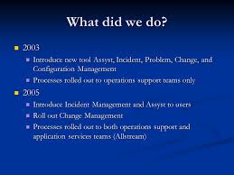 Check spelling or type a new query. Implementing Service Management At Mts Allstream If We Knew Then What We Know Now Lessons Learned Ppt Download