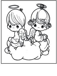 Free Printable Precious Moments Coloring Pages For Kids Precious Moments Coloring Pages Angel Coloring Pages Valentine Coloring Pages